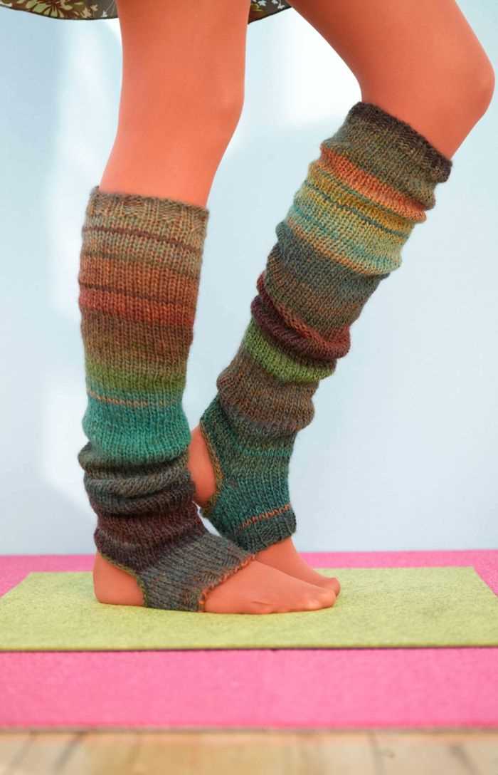 Leg warmer pattern knit in the round