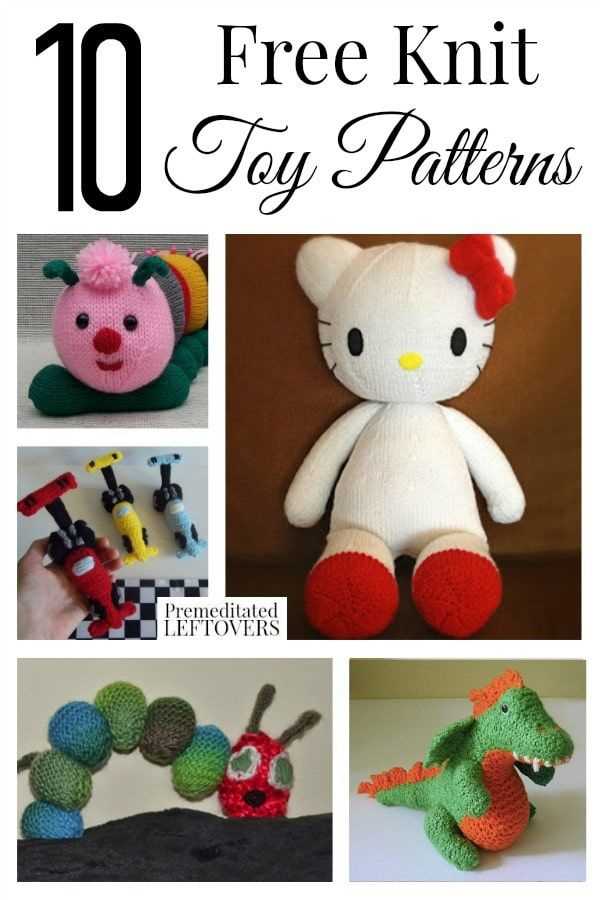 Let's knit free toy patterns