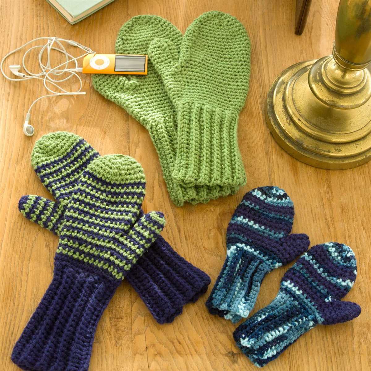 Free knit mitten patterns for beginners