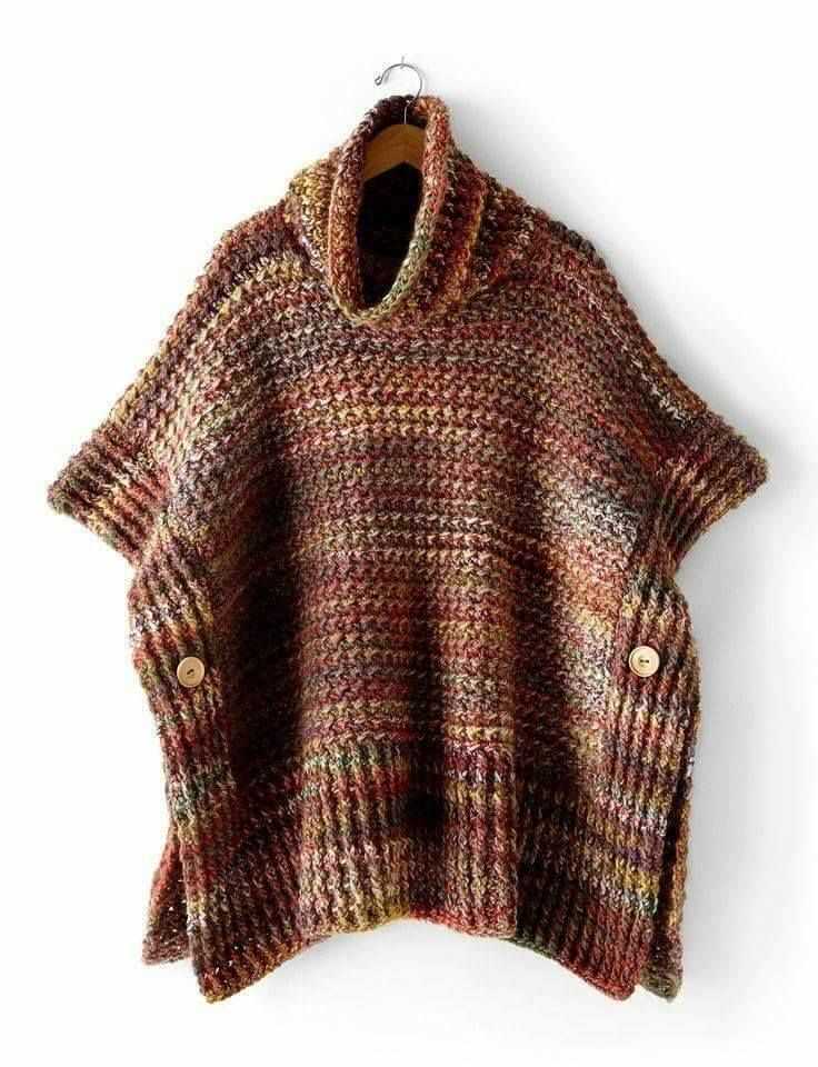 Free poncho patterns to knit or crochet
