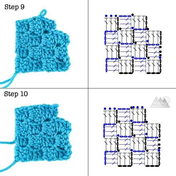 Free corner to corner knitting pattern