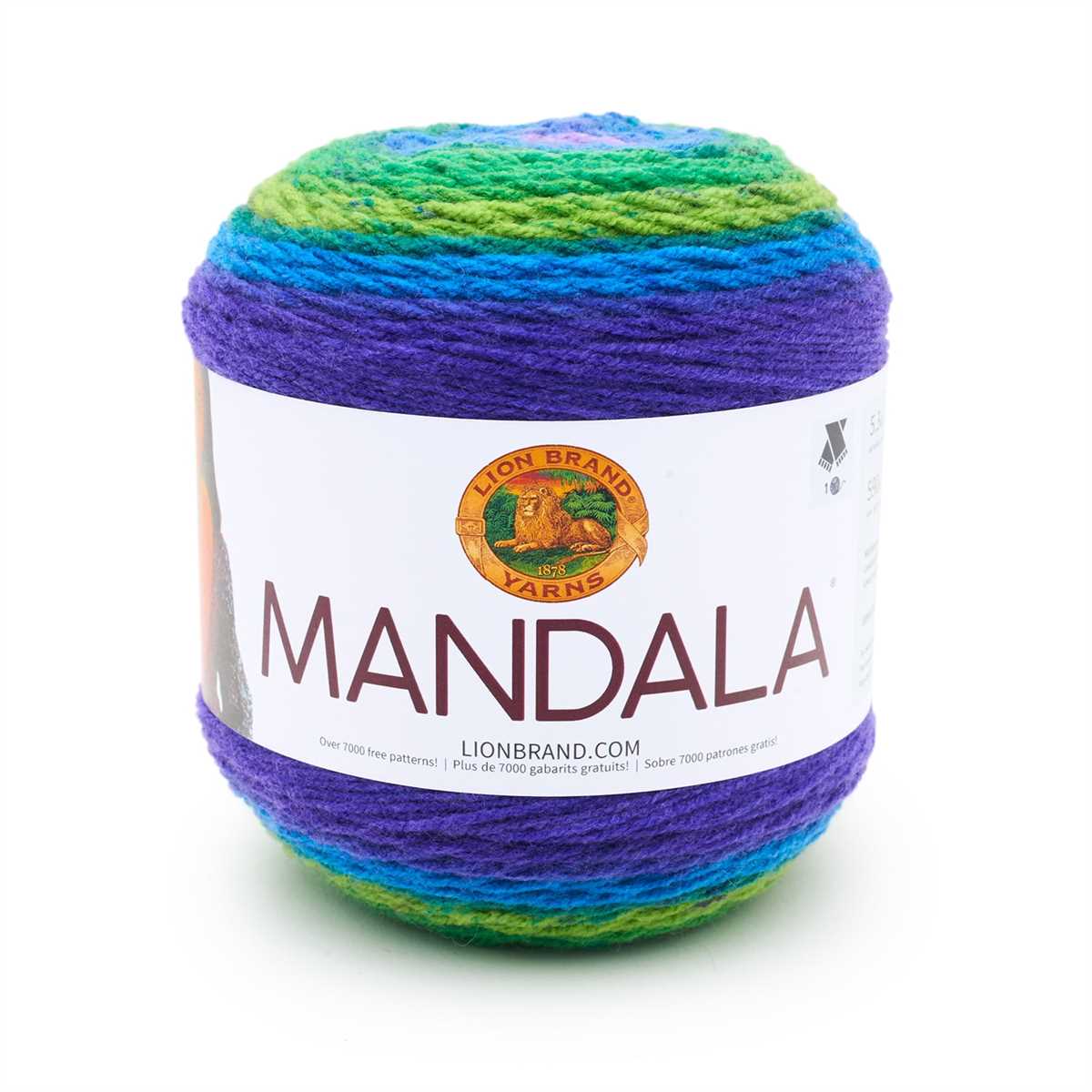 Lion brand mandala knitting patterns