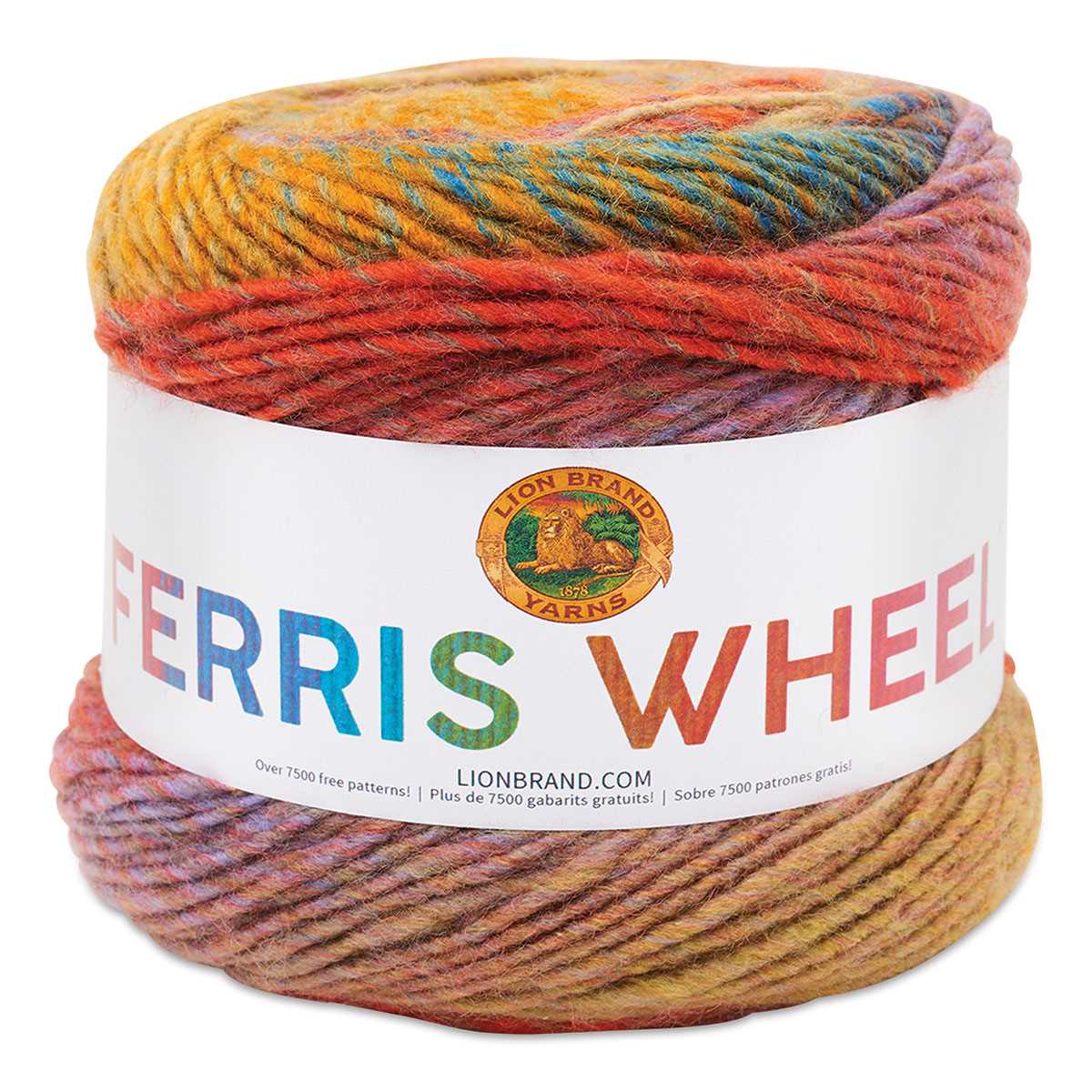 Lion brand scarfie yarn knit patterns