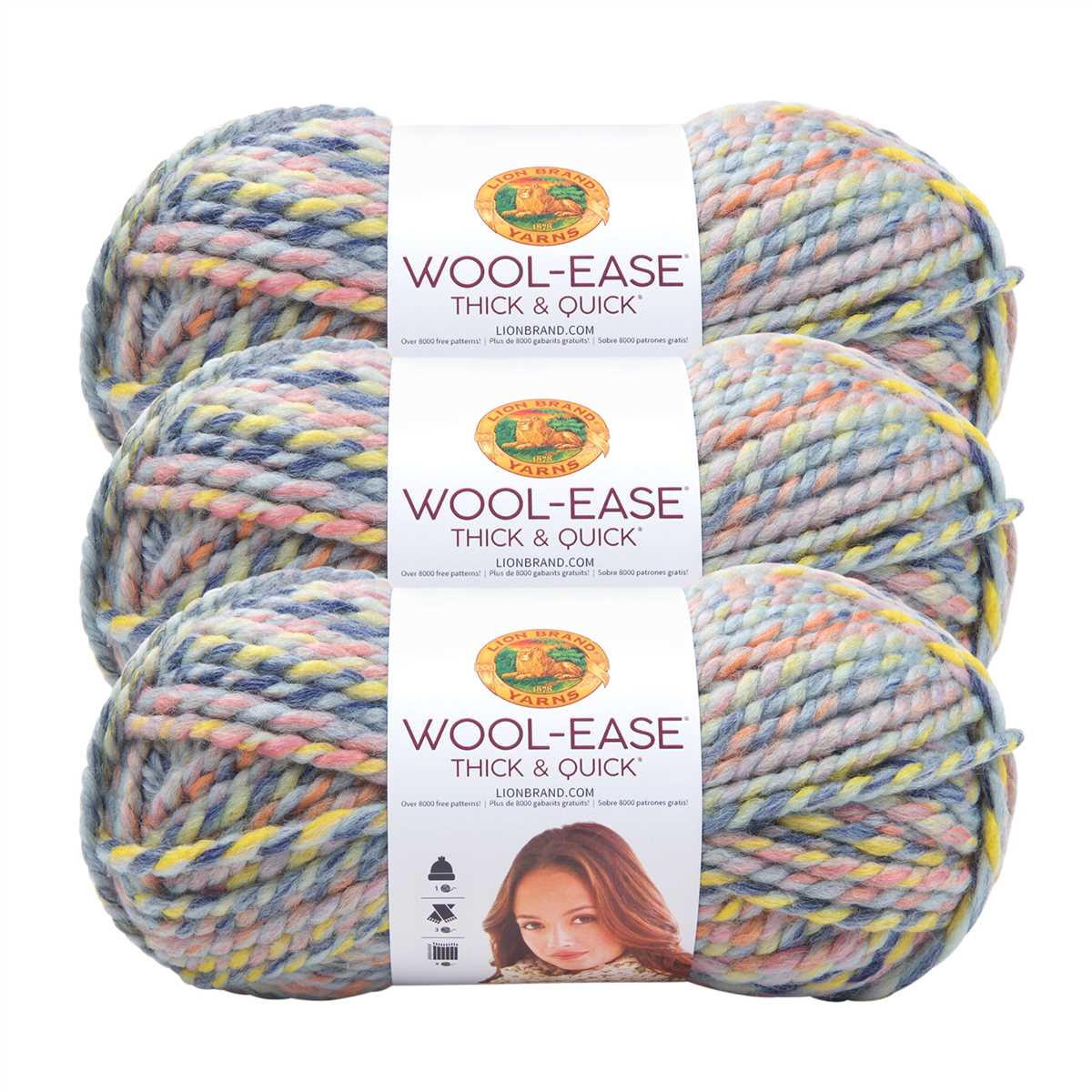 Lion brand wool ease thick and quick knit hat pattern
