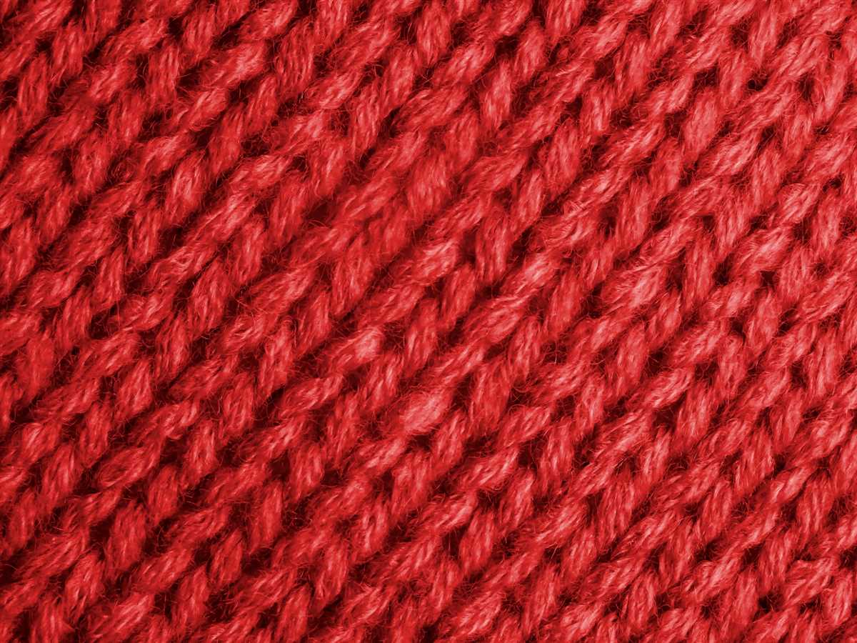 Knit breast pattern