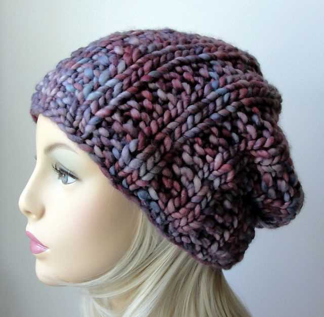 Free easy knitting patterns for slouchy hats