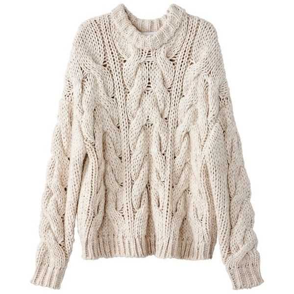 Cable knit jumper pattern womens