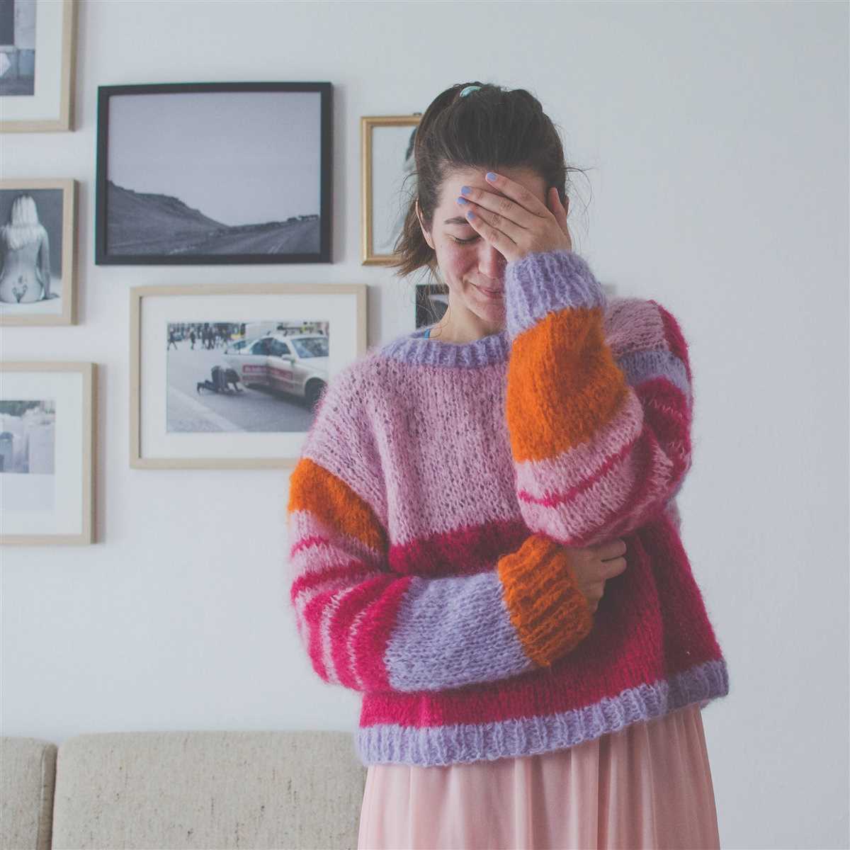Knitting pattern mohair sweater