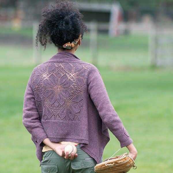 Dahlia cardigan knitting pattern