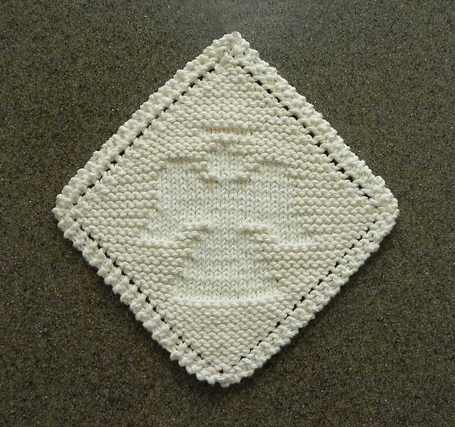 Knit angel pattern