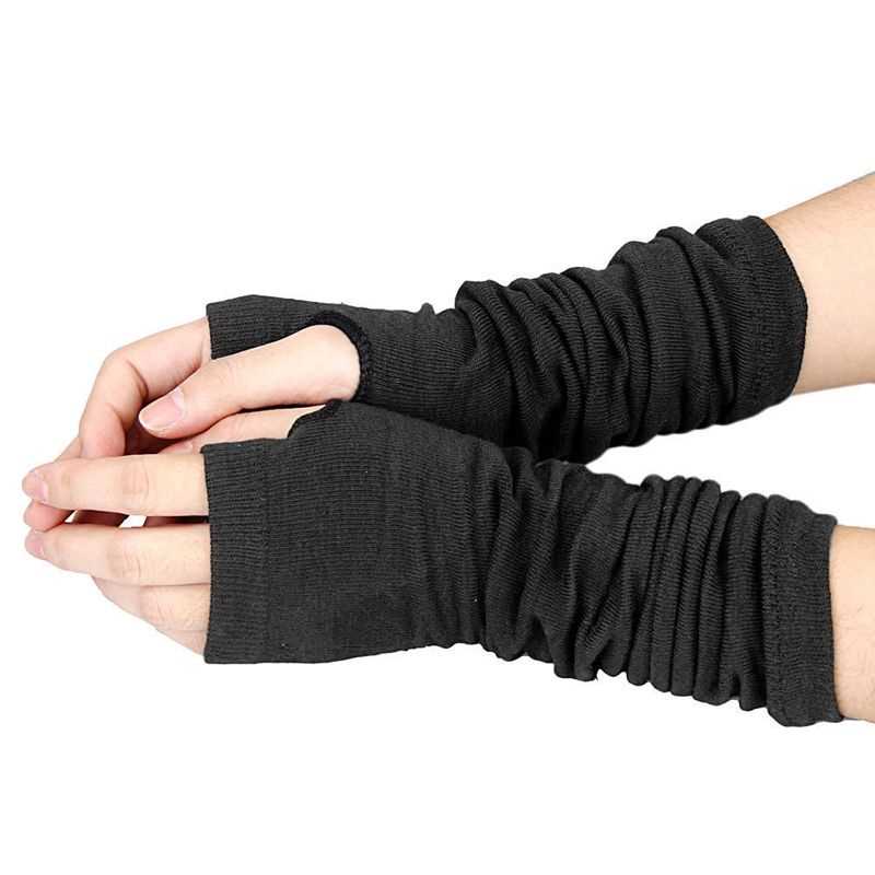 Long arm warmers knitting pattern