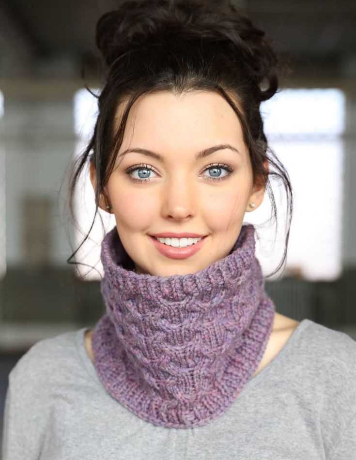Long snood knitting pattern