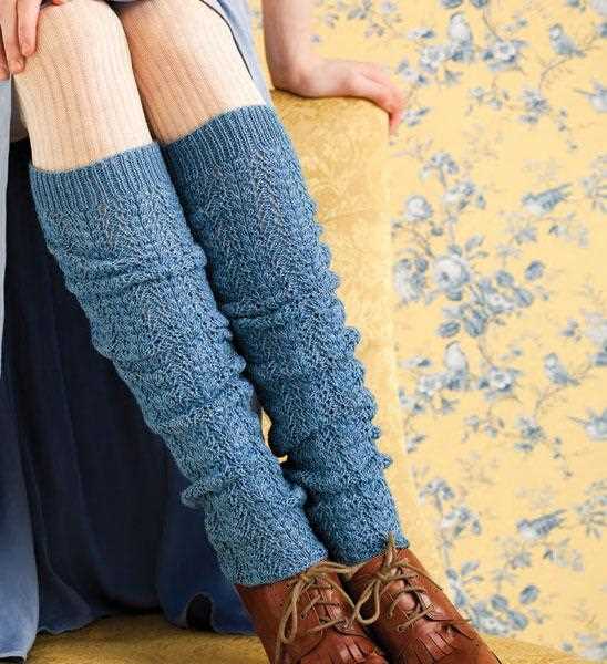 Long leg warmers knitting pattern