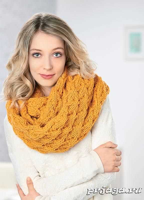 Long snood knitting pattern