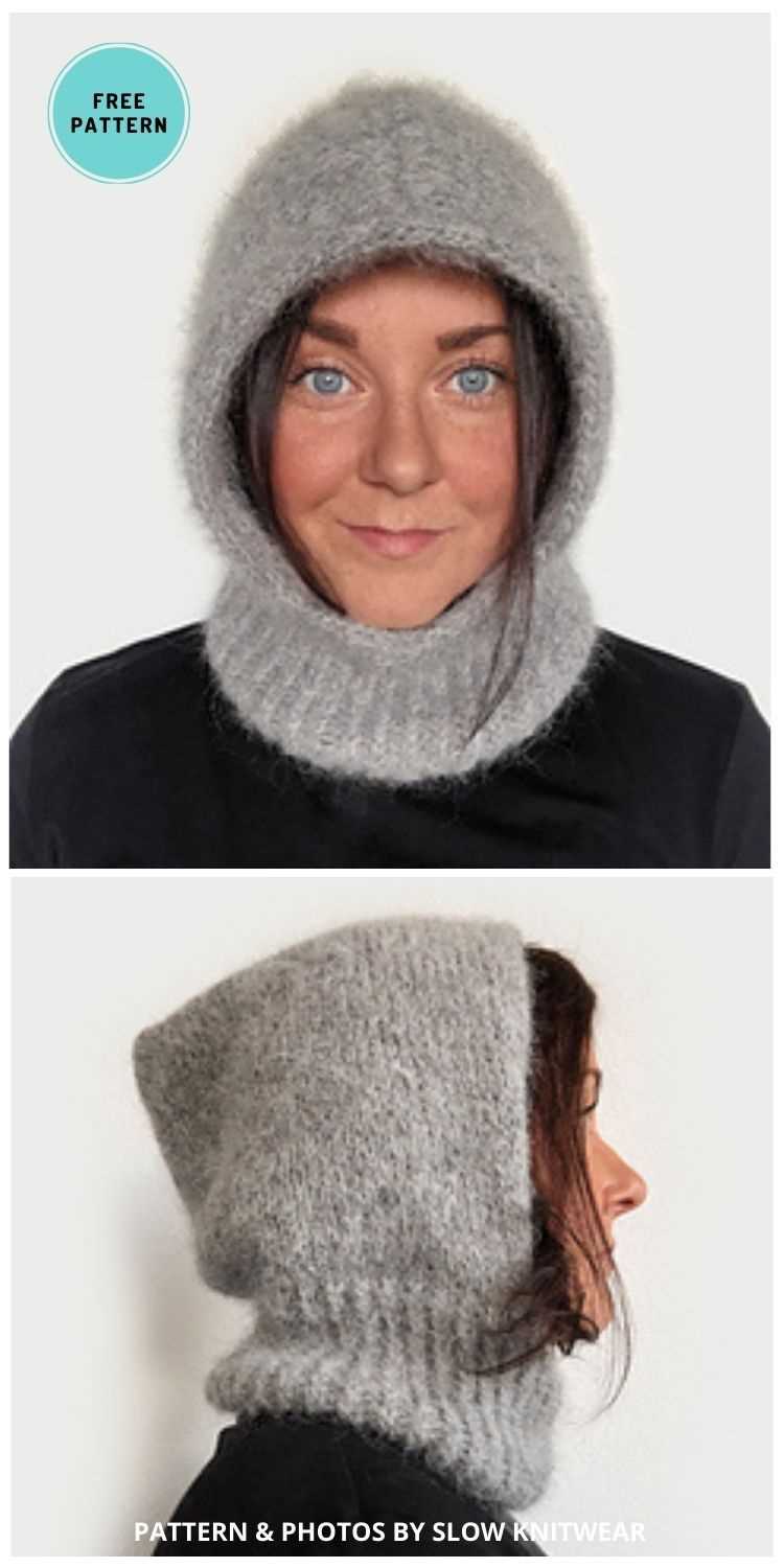 Loom knit balaclava pattern