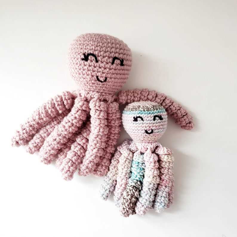 Loom knit octopus pattern