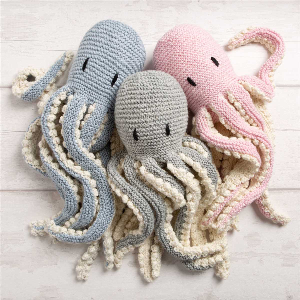 Loom knit octopus pattern
