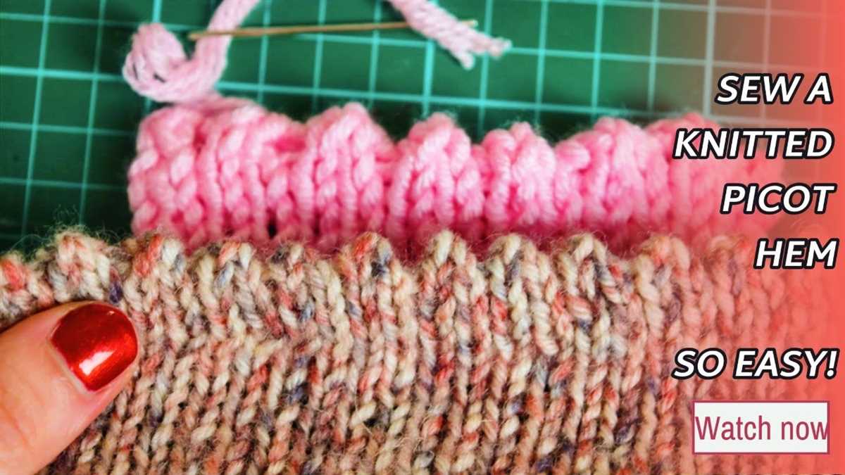 Loop stitch knitting patterns