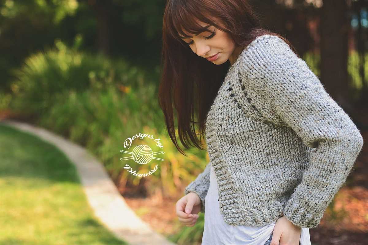 Love cardigan knitting pattern