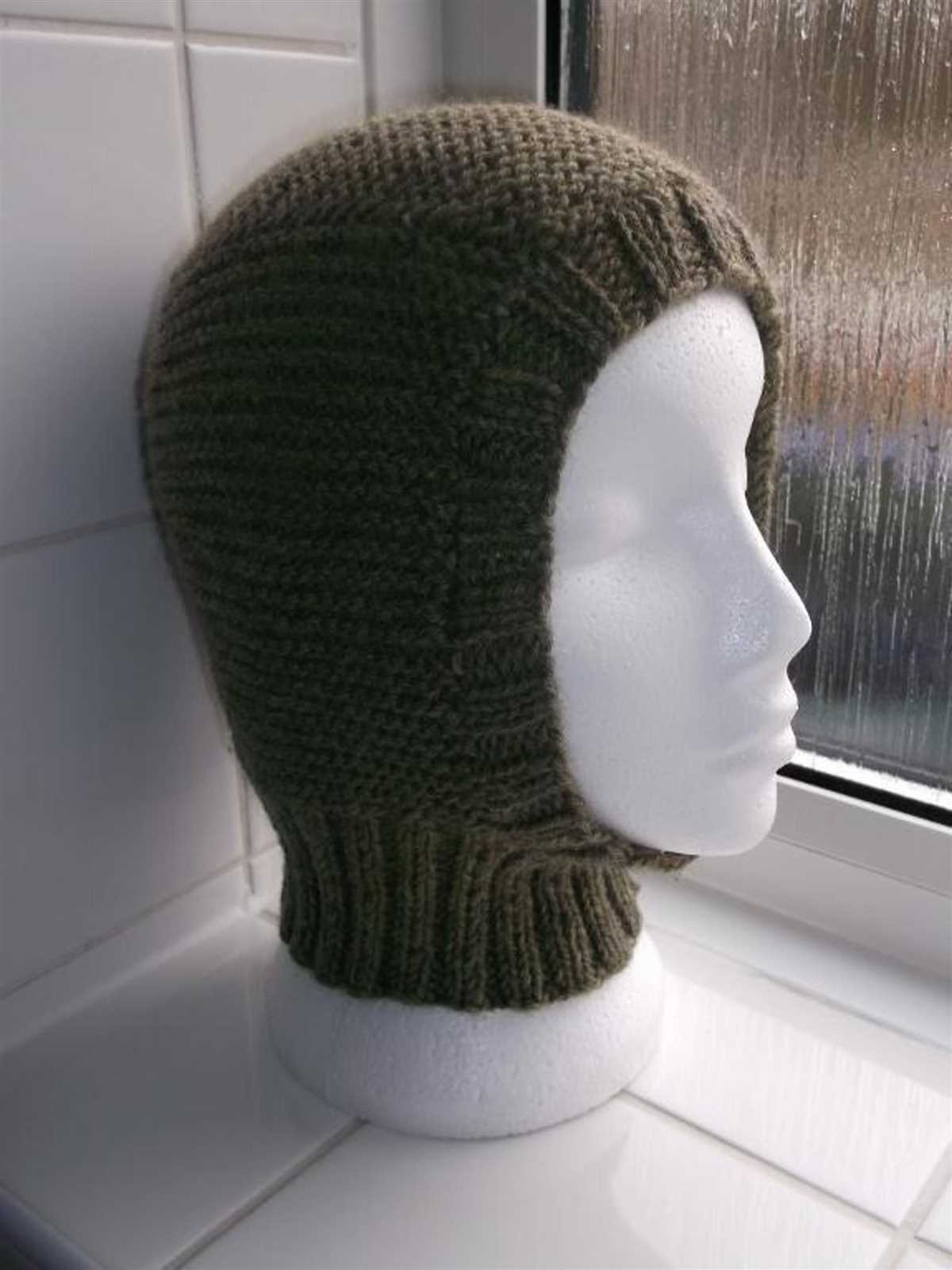 Love knitting balaclava patterns