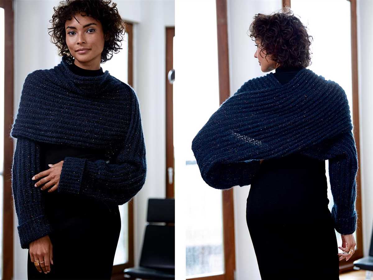 Knit sweater scarf pattern free