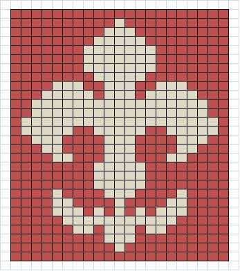 Double stranded knitting patterns