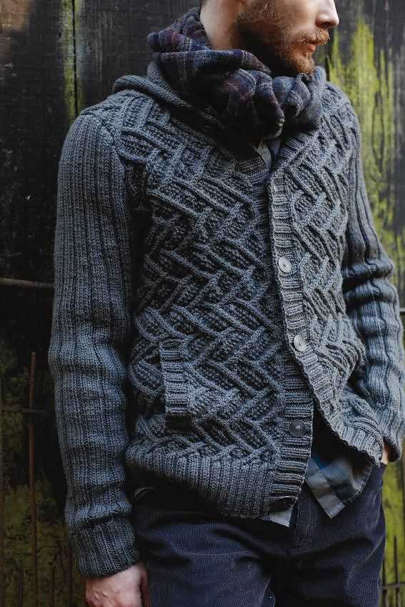 Grandpa sweater knitting pattern