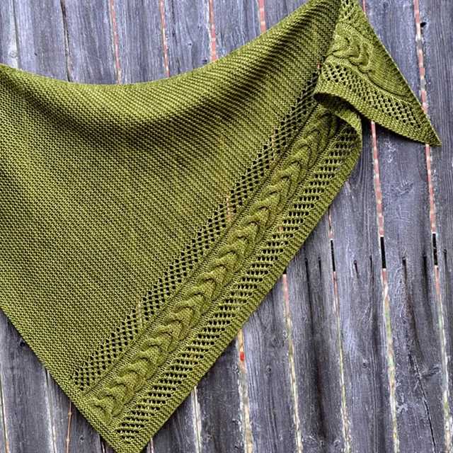 Galway shawl knitting pattern