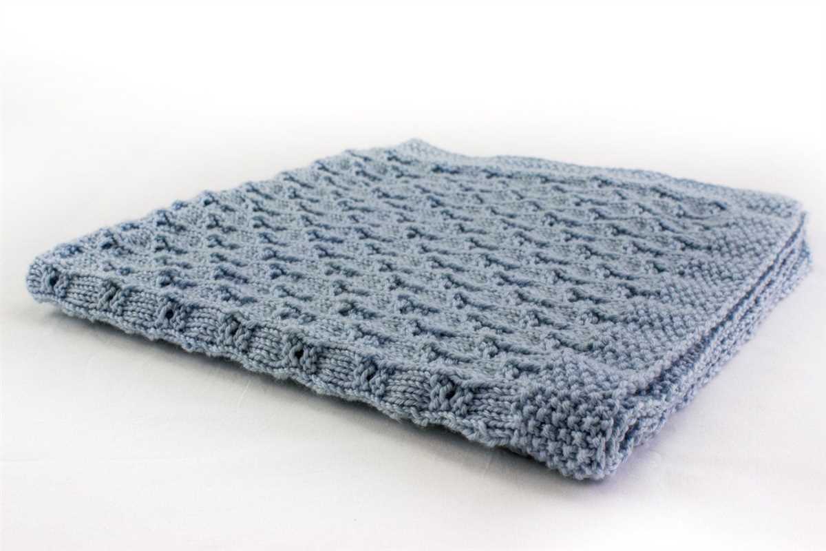 Easy knitting patterns for baby blankets