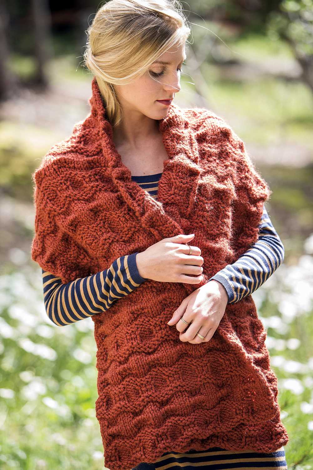 Knitting patterns for wraps