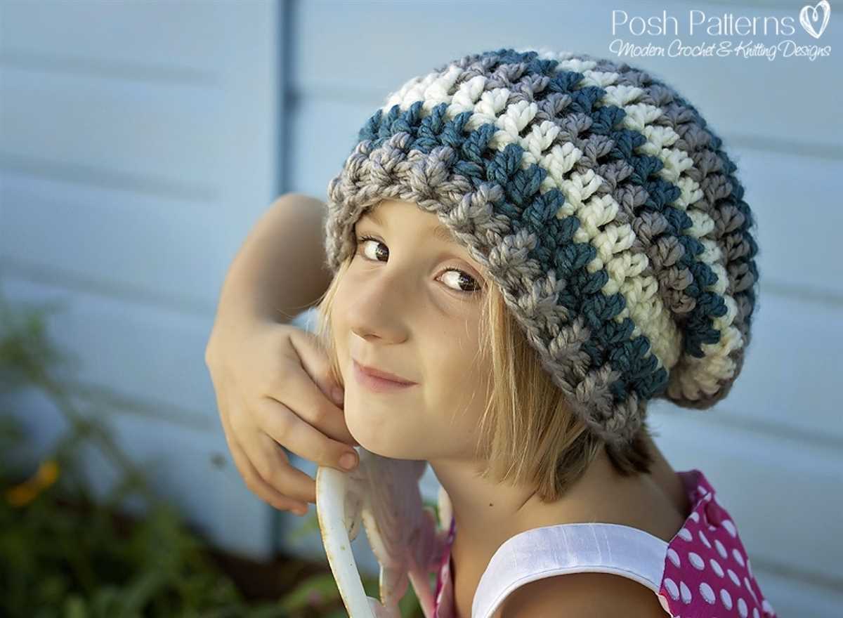 Slouchy beret knitting pattern free