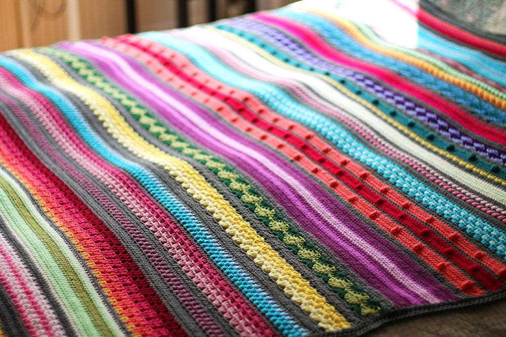 Rainbow knitting pattern free