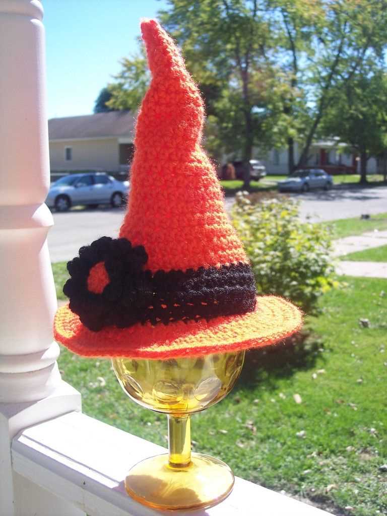 Free knitted witch hat pattern