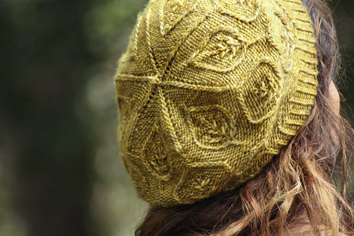 Lucy hat knitting pattern