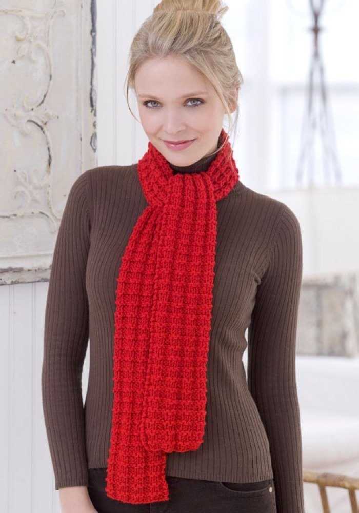 Free scarf knit patterns