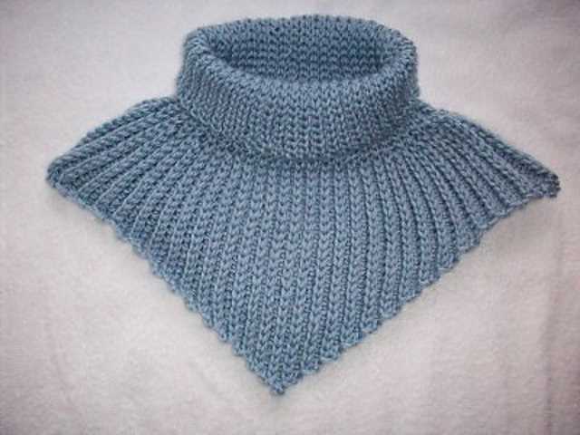 Knit dickey pattern
