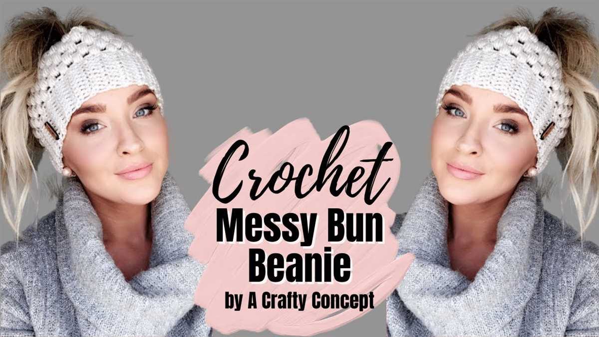 Knit Your Own cozy bun beanie for free Bun beanie knitting pattern free