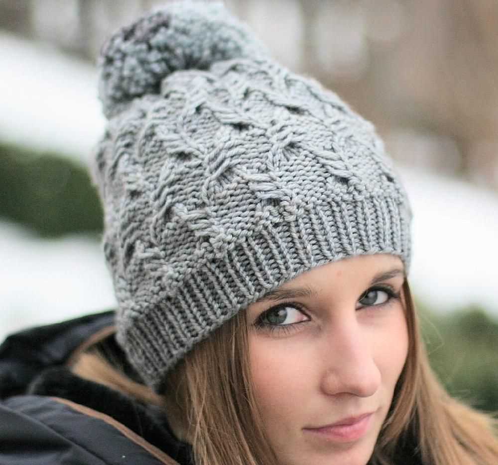 Hat and scarf knitting pattern