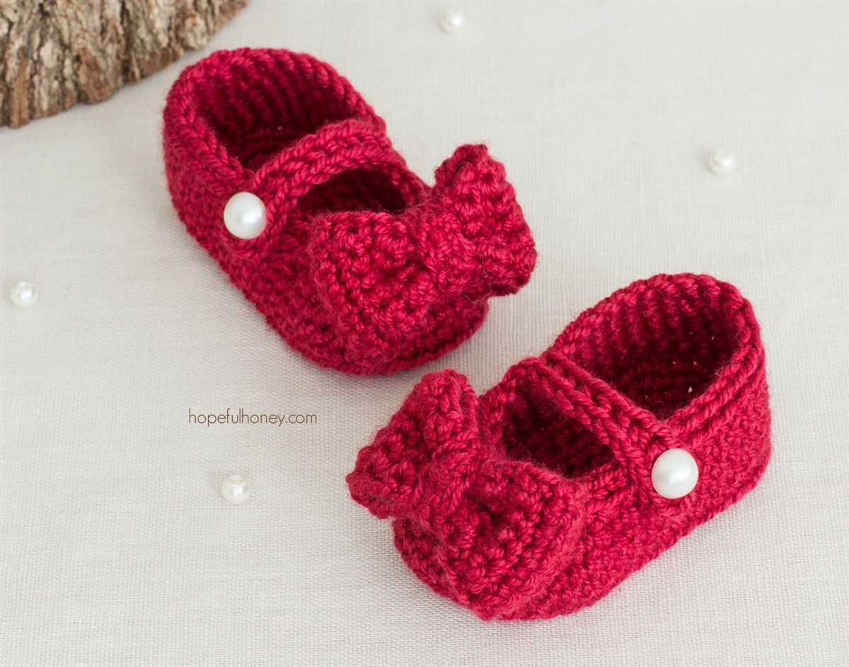 Mary jane booties knitting pattern free