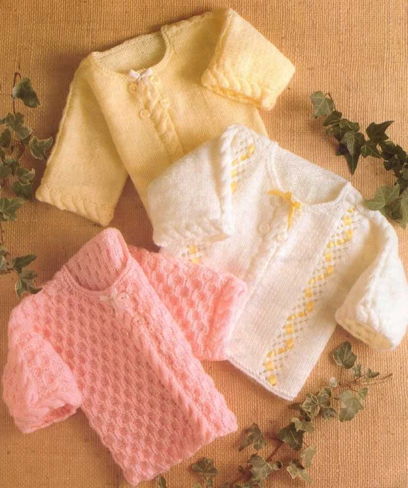 Matinee coats knitting patterns