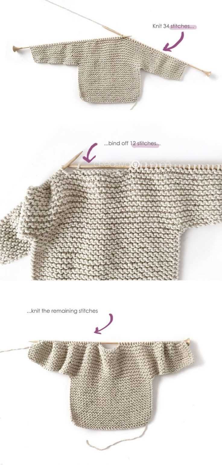 Free knitted kimono pattern