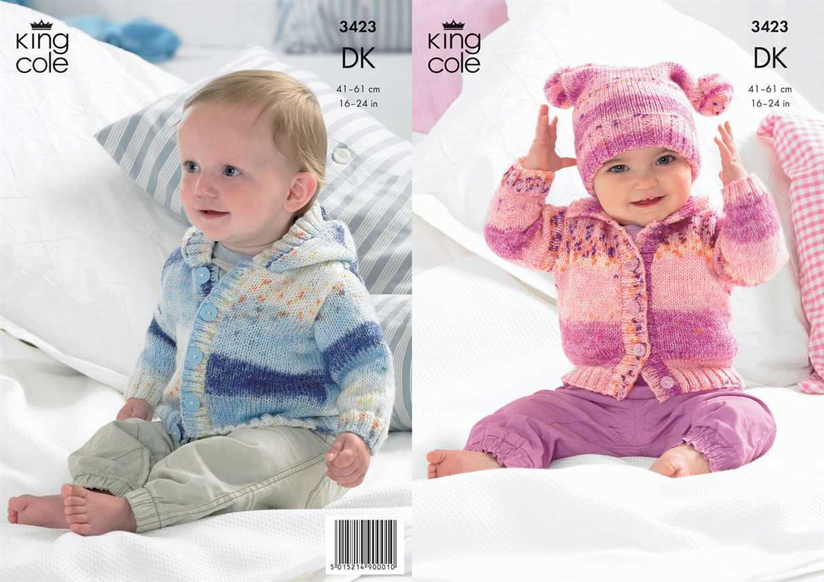 King cole knitting pattern 3703