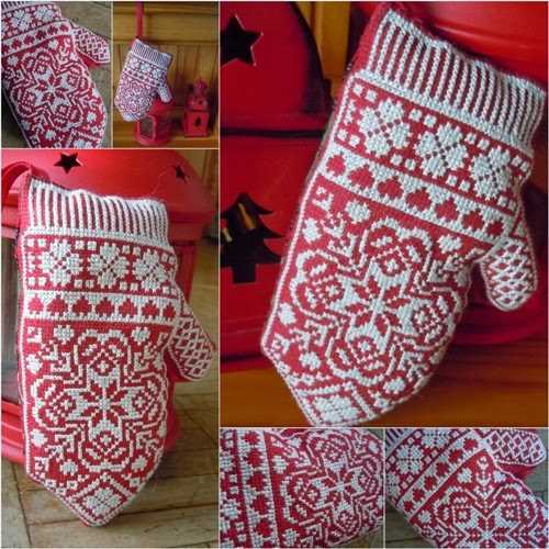 Mini mittens knitting pattern free