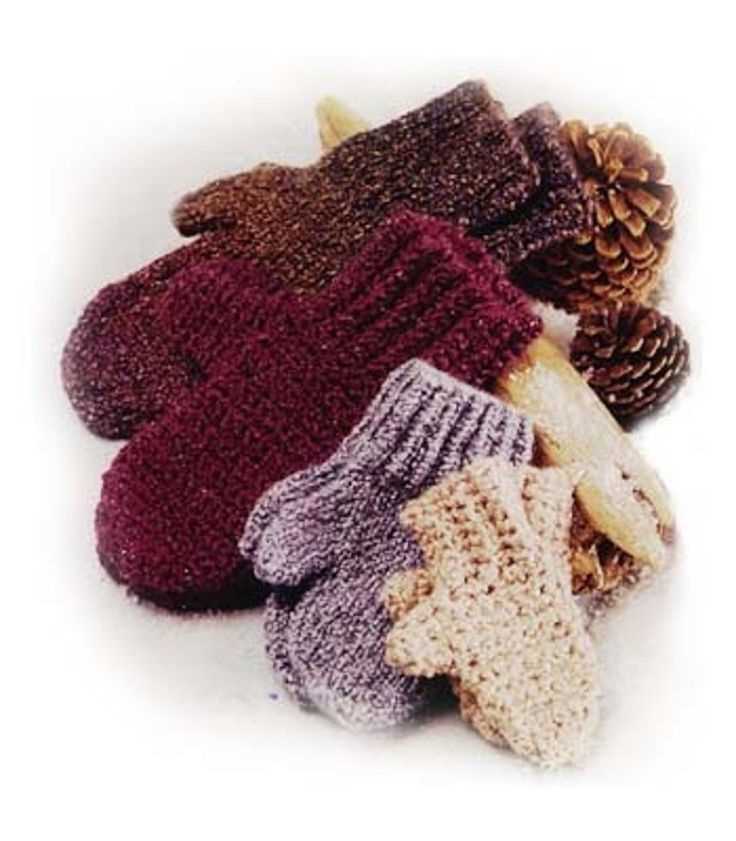 Free pattern knitted bath mitt