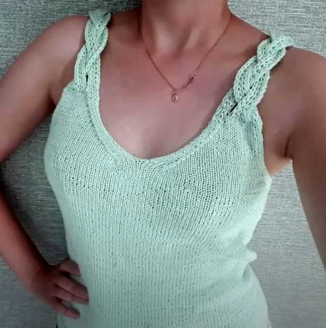 Summer tank top knitting patterns