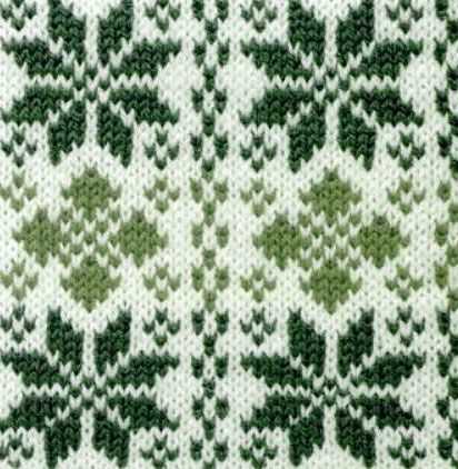 Nordic star knitting pattern