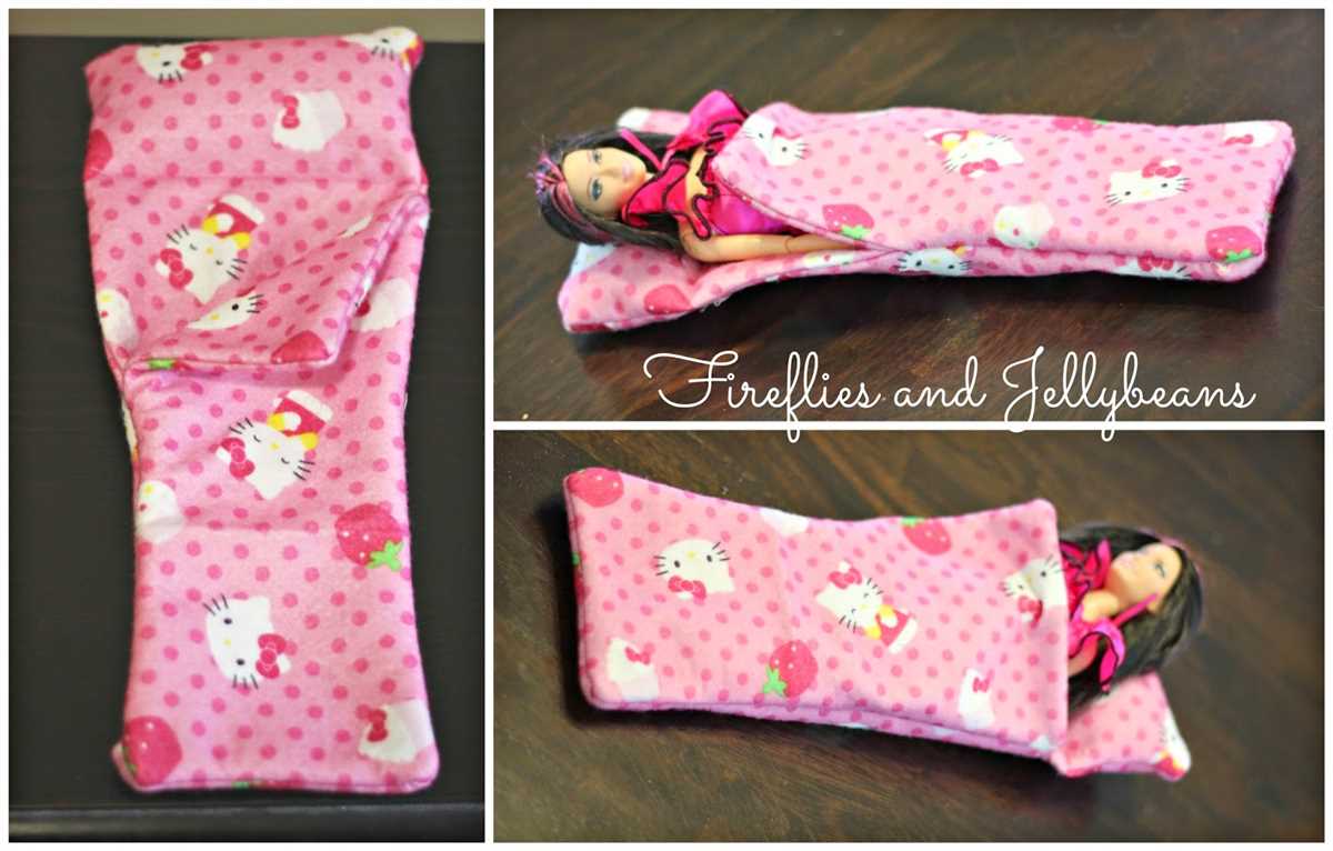 Barbie sleeping bag knitting pattern