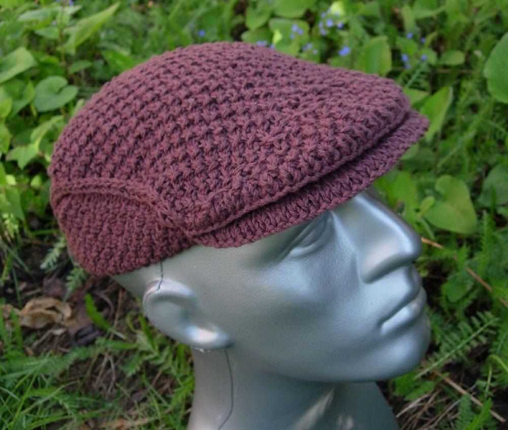 Flat top hat knitting pattern