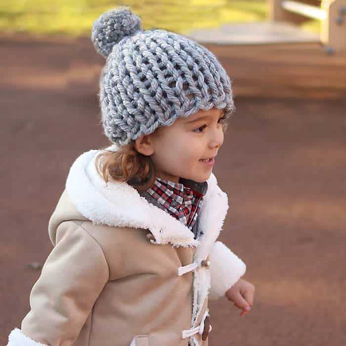 Child knitted hat pattern free