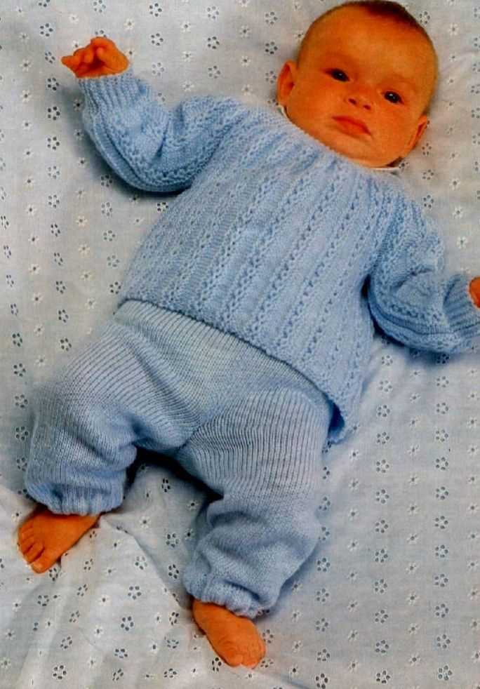 Infant knit sweater pattern free